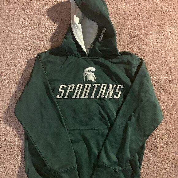 Y2K Michigan State Spartan Hoodie - Picture 1 of 4